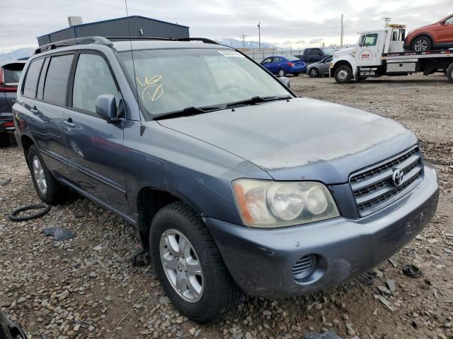 TOYOTA HIGHLANDER 2002 with VIN JTEHF21A920091305 - Photo from auction