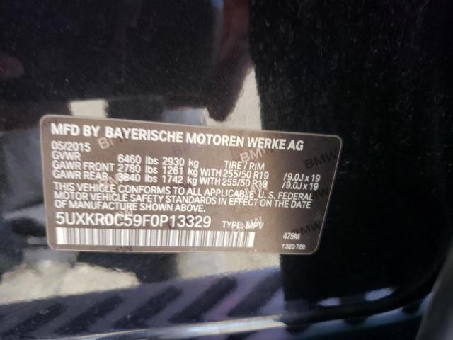 Photo 10 from auction – 2015 BMW X5 XDRIVE3 with VIN 5UXKR0C59F0P13329