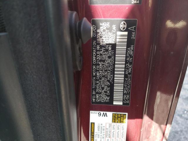 Photo 10 from auction – 2007 TOYOTA SCION TC with VIN JTKDE177070206191