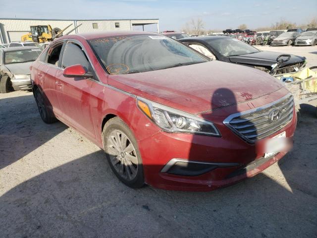 HYUNDAI SONATA SE 2017 with VIN 5NPE24AF4HH498339 - Photo from auction