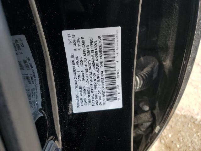 Photo 10 from auction – 2014 HONDA ACCORD LX with VIN 1HGCR2F33EA110804