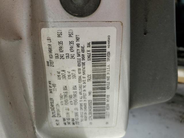 Photo 10 from auction – 2004 DODGE DAKOTA QUA with VIN 1D7HL38K04S609929