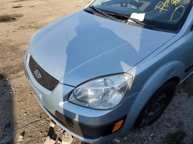 Photo 9 from auction – 2007 KIA RIO BASE with VIN KNADE123976255590