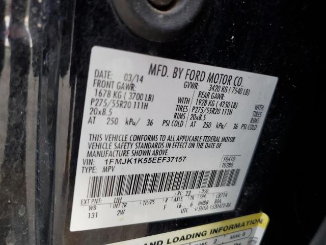 Photo 10 from auction – 2014 FORD EXPEDITION with VIN 1FMJK1K55EEF37157