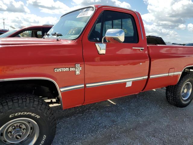 Photo 9 from auction – 1987 CHEVROLET V10 with VIN 1GCEV14Z7HF391887