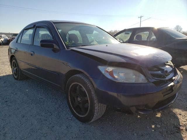 HONDA CIVIC EX 2004 with VIN 2HGES26704H537695 - Photo from auction