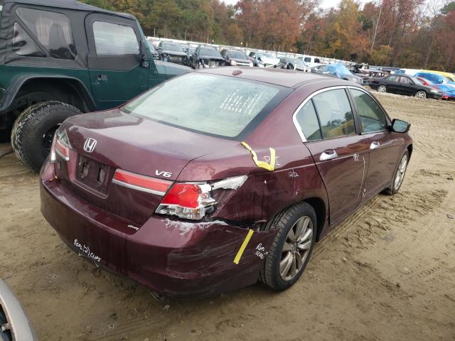 Photo 4 from auction – 2011 HONDA ACCORD EXL with VIN 1HGCP3F89BA010225