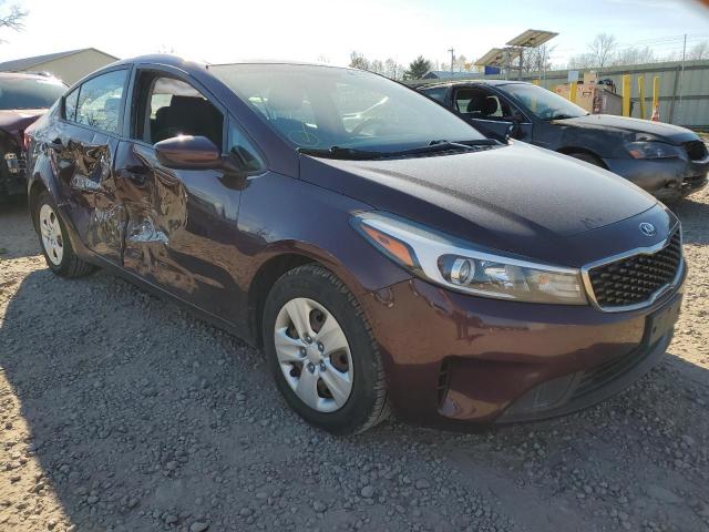 KIA FORTE LX 2018 with VIN 3KPFK4A73JE169851 - Photo from auction