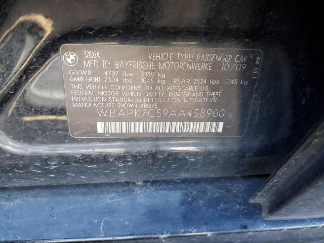Photo 10 from auction – 2010 BMW 328 XI with VIN WBAPK7C59AA458900