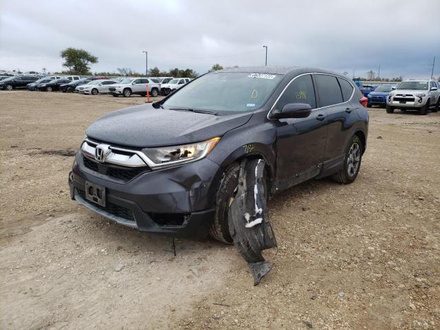 Photo 2 from auction – 2017 HONDA CR-V EX with VIN 5J6RW1H52HL003045