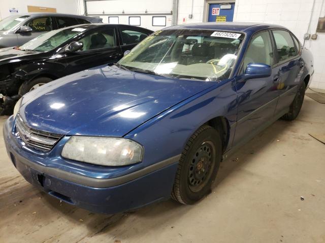 Photo 2 from auction – 2004 CHEVROLET IMPALA with VIN 2G1WF52E549239286