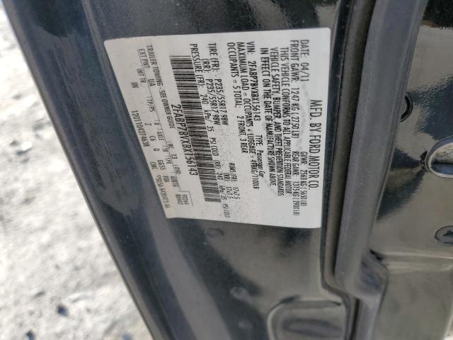 Photo 10 from auction – 2011 FORD CROWN VICT with VIN 2FABP7BVXBX156143