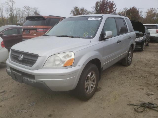 Photo 9 from auction – 2003 HONDA PILOT EXL with VIN 2HKYF18763H508909