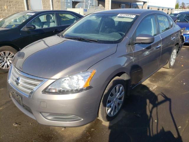 Photo 2 from auction – 2015 NISSAN SENTRA S with VIN 3N1AB7AP9FY333124