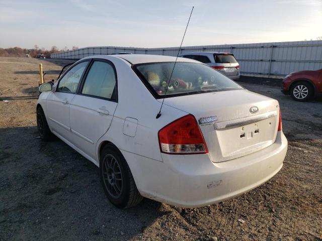 Photo 3 from auction – 2007 KIA SPECTRA EX with VIN KNAFE122575477310