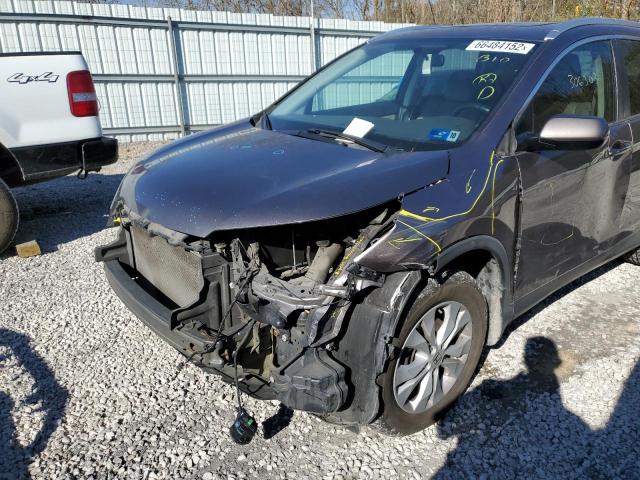 Photo 9 from auction – 2012 HONDA CR-V EXL with VIN 5J6RM4H79CL017042