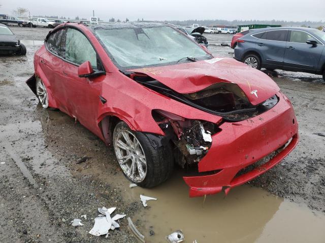 TESLA MODEL Y 2020 with VIN 5YJYGDEF7LF023817 - Photo from auction