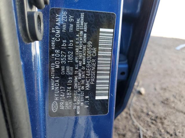 Photo 10 from auction – 2017 HYUNDAI ACCENT SE with VIN KMHCT4AE6HU308599