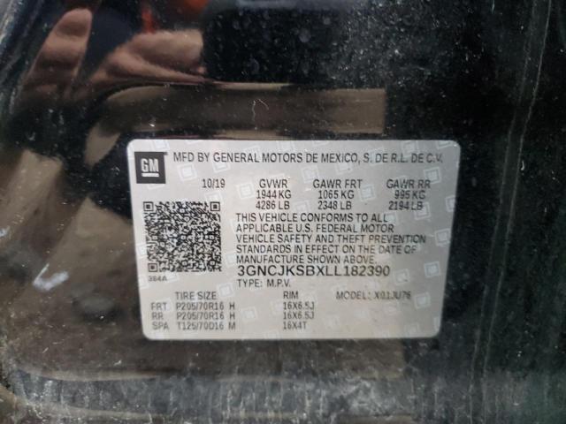 Photo 10 from auction – 2020 CHEVROLET TRAX LS with VIN 3GNCJKSBXLL182390