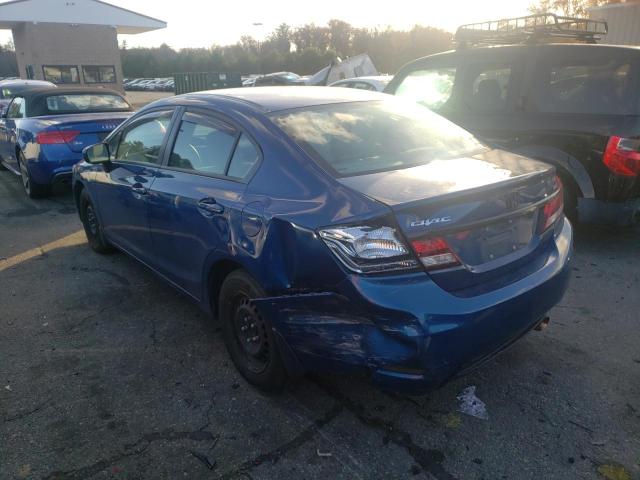 Photo 3 from auction – 2015 HONDA CIVIC LX with VIN 19XFB2E50FE051700