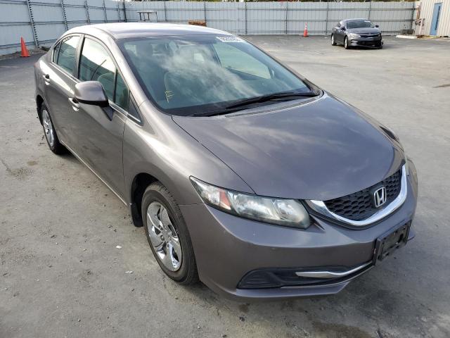 HONDA CIVIC LX 2013 with VIN 19XFB2F55DE227894 - Photo from auction