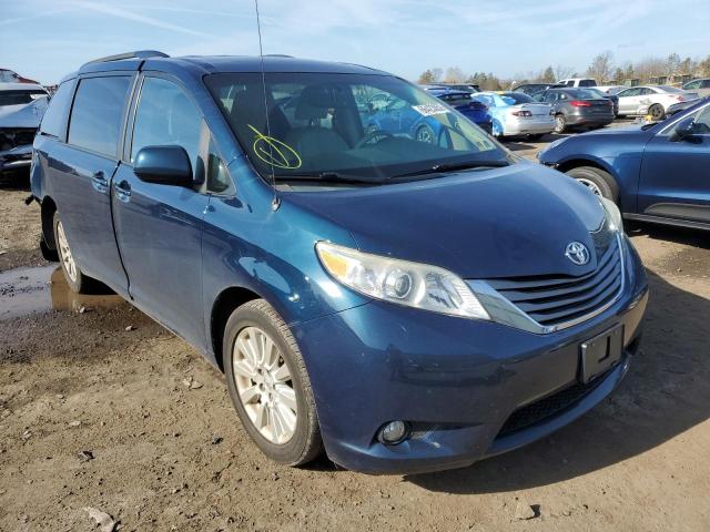 TOYOTA SIENNA XLE 2012 with VIN 5TDDK3DC0CS042025 - Photo from auction