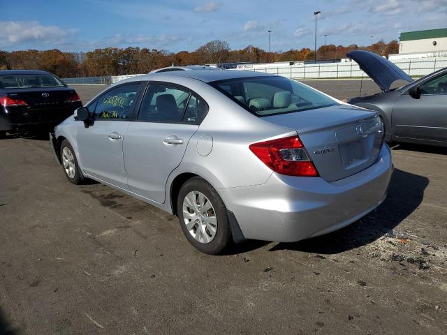 Photo 3 from auction – 2012 HONDA CIVIC LX with VIN 2HGFB2F5XCH562766
