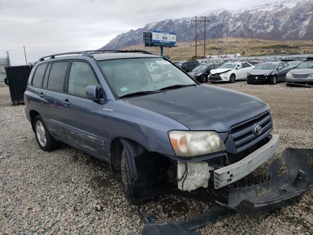 TOYOTA HIGHLANDER 2004 with VIN JTEEP21A240056365 - Photo from auction