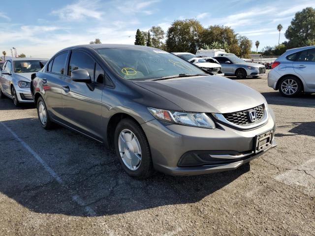 HONDA CIVIC HF 2013 with VIN 2HGFB2F64DH534262 - Photo from auction