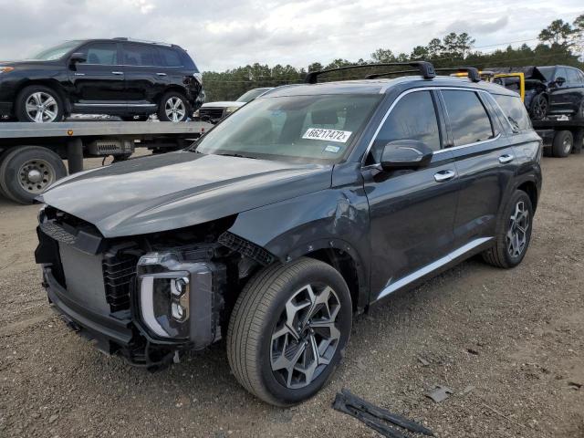 Photo 2 from auction – 2022 HYUNDAI PALISADE C with VIN KM8R74HE2NU403144
