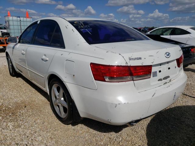 Photo 3 from auction – 2007 HYUNDAI SONATA SE with VIN 5NPEU46F17H203554