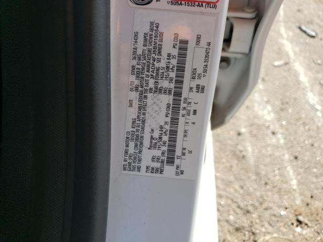 Photo 10 from auction – 2011 FORD FIESTA SES with VIN 3FADP4FJ5BM180540