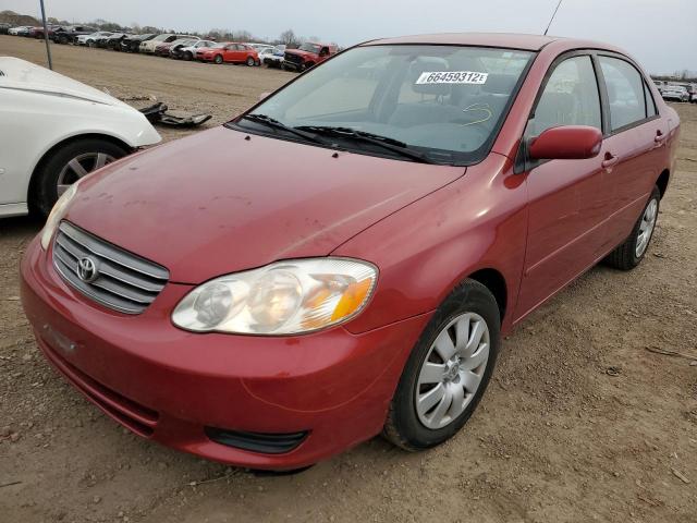 Photo 2 from auction – 2004 TOYOTA COROLLA CE with VIN 1NXBR38E54Z215948