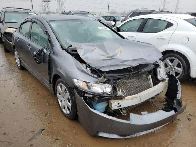 HONDA CIVIC LX 2010 with VIN 19XFA1F54AE038114 - Photo from auction