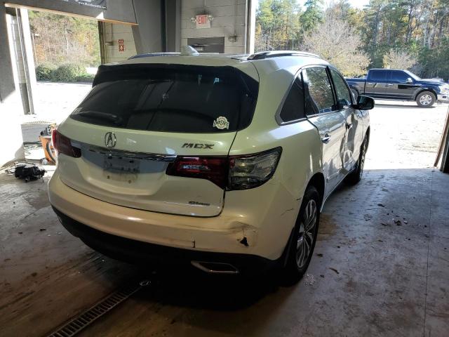 Photo 4 from auction – 2014 ACURA MDX TECHNO with VIN 5FRYD4H45EB013243