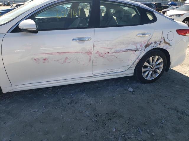 Photo 9 from auction – 2016 KIA OPTIMA EX with VIN 5XXGU4L34GG080430