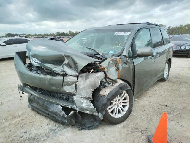 Photo 2 from auction – 2014 TOYOTA SIENNA XLE with VIN 5TDYK3DC0ES414452