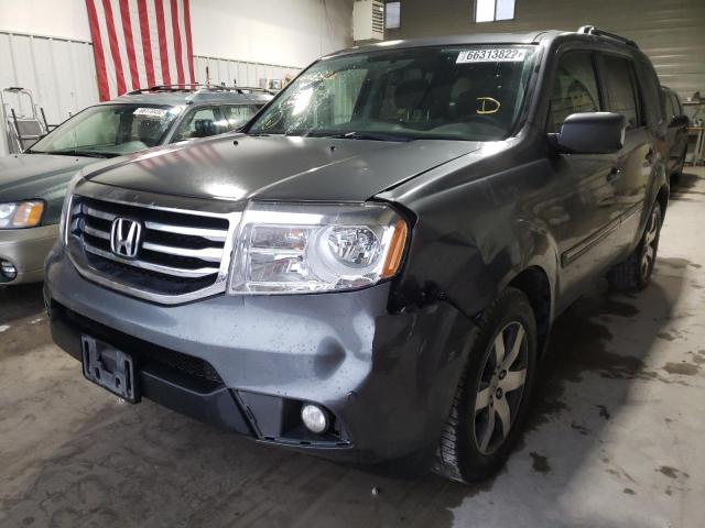 Photo 2 from auction – 2013 HONDA PILOT TOUR with VIN 5FNYF4H98DB013744