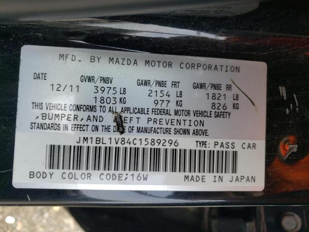 Photo 10 from auction – 2012 MAZDA 3 I with VIN JM1BL1V84C1589296