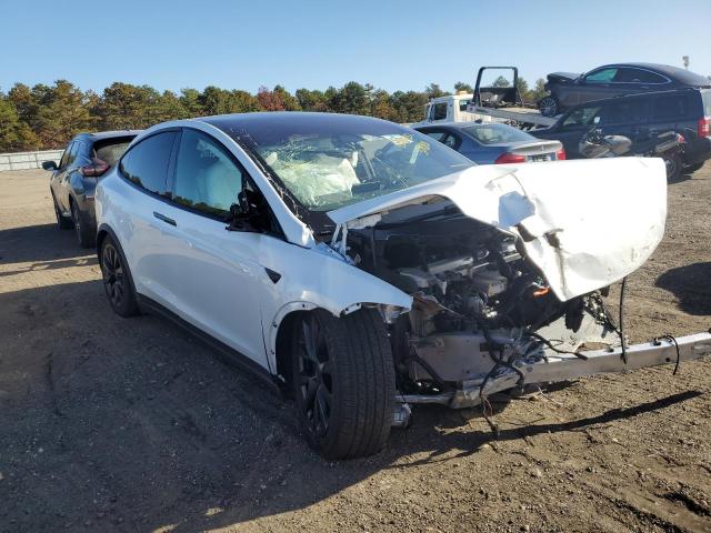 TESLA MODEL X 2022 with VIN 7SAXCAE55NF354818 - Photo from auction