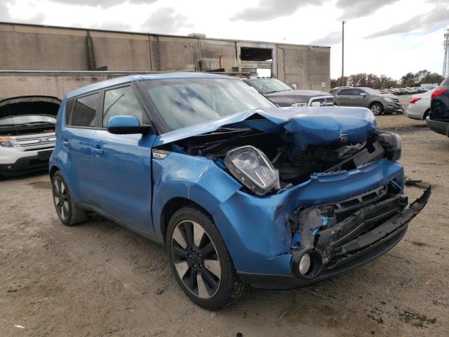 KIA SOUL + 2016 with VIN KNDJP3A57G7370553 - Photo from auction