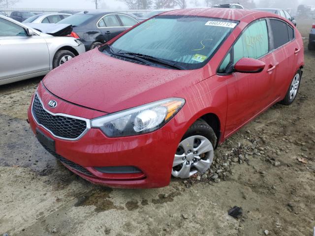 Photo 2 from auction – 2016 KIA FORTE LX with VIN KNAFK4A67G5610857