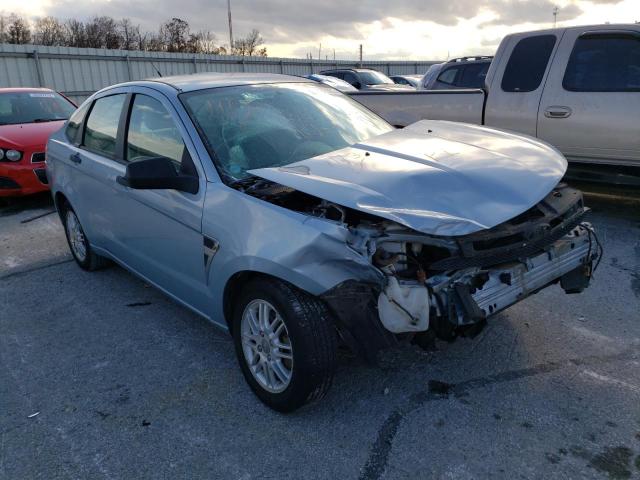 FORD FOCUS SE 2008 with VIN 1FAHP35N78W192343 - Photo from auction