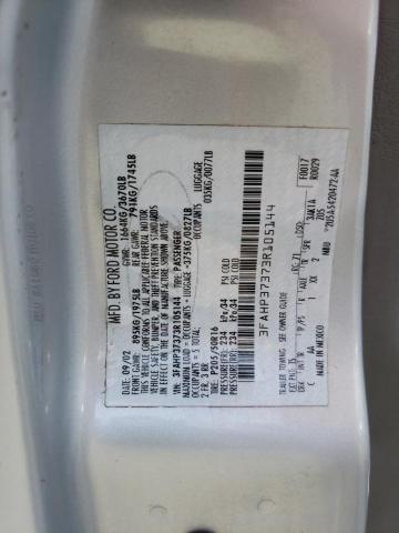 Photo 10 from auction – 2003 FORD FOCUS ZX5 with VIN 3FAHP37373R105144