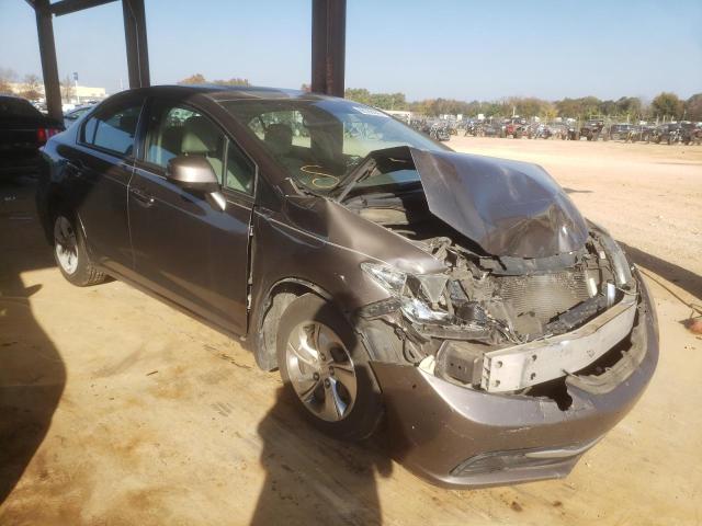 HONDA CIVIC LX 2013 with VIN 2HGFB2F57DH501795 - Photo from auction
