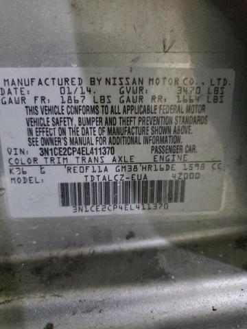 Photo 10 from auction – 2014 NISSAN VERSA NOTE with VIN 3N1CE2CP4EL411370
