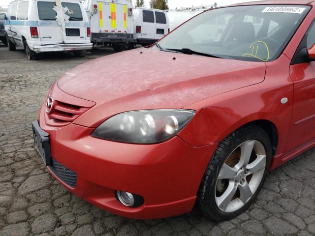 Photo 9 from auction – 2004 MAZDA 3 with VIN JM1BK343941133025