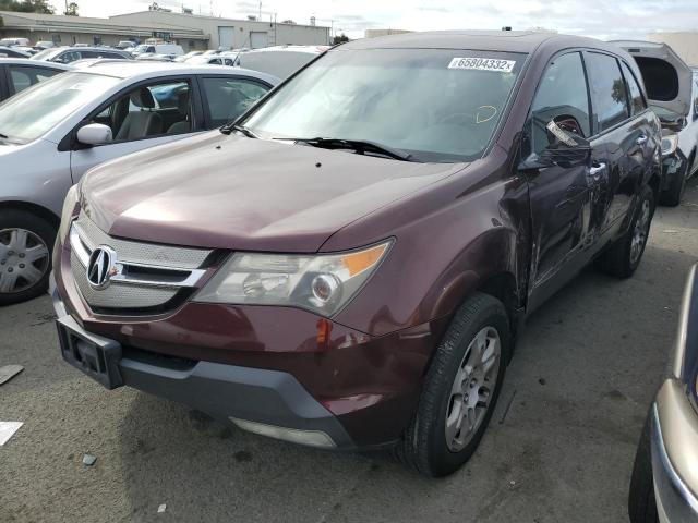 Photo 2 from auction – 2007 ACURA MDX TECHNO with VIN 2HNYD28347H537469