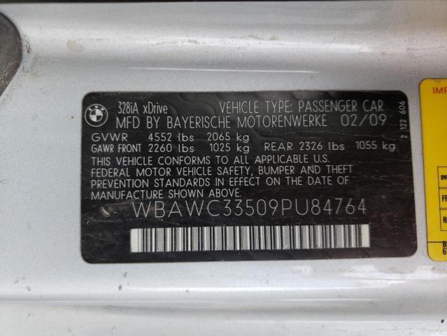 Photo 10 from auction – 2009 BMW 328 XI with VIN WBAWC33509PU84764