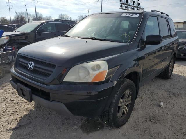 Photo 2 from auction – 2004 HONDA PILOT EXL with VIN 2HKYF18594H593101